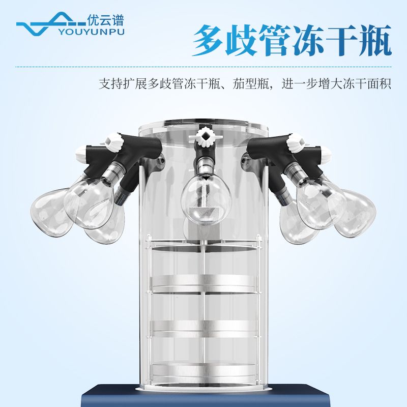 多歧管壓蓋加熱凍干機(jī)